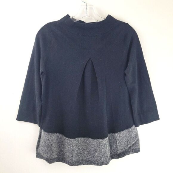 ANTHROPOLOGIE mock neck cashmere blend sweater - Picture 9 of 9
